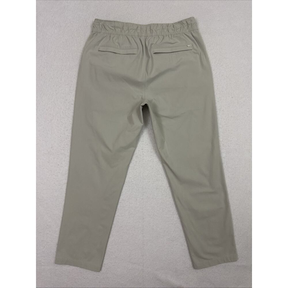 Vuori Meta Elastic Waist Pant Mens Medium Sand Performance Pull On Stretch V463 - Picture 4 of 12